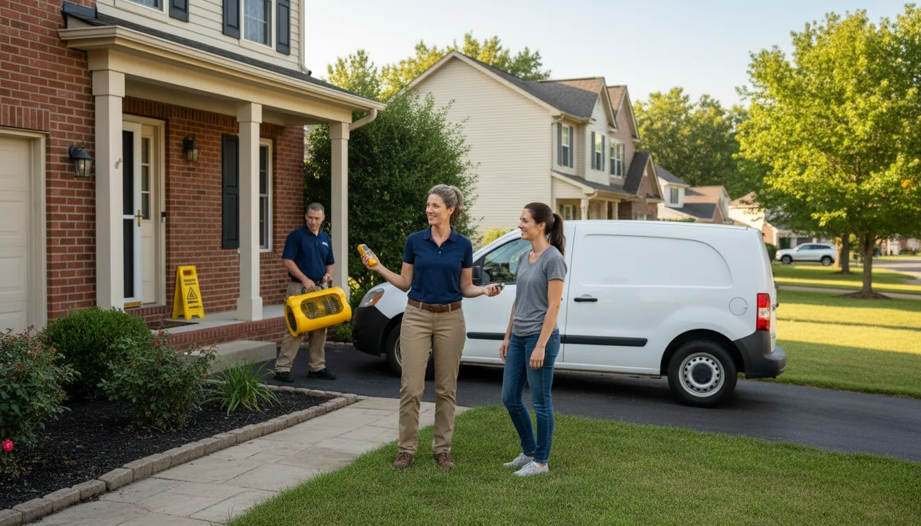 Water restoration image for Water Damage & Restoration Services in Atkins, VA